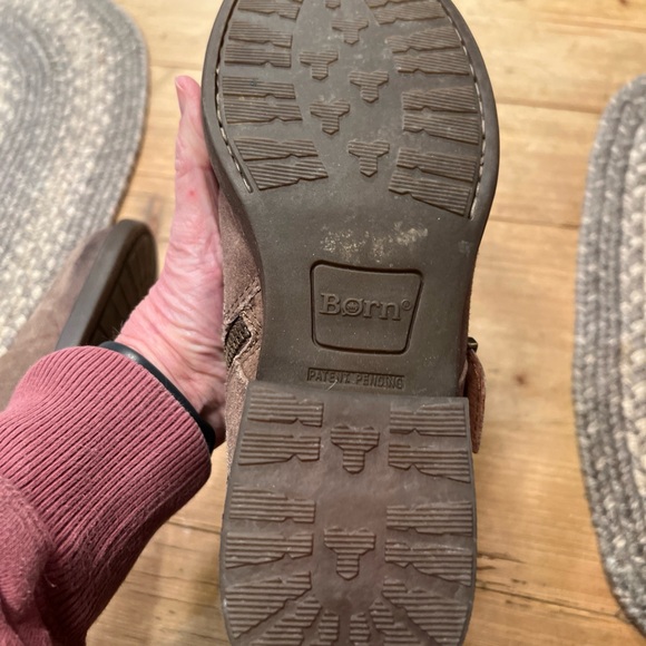 Born Boots Womens 7.5 Regis Bootie Shoes Gray Distressed Leather Moto Western. - Picture 4 of 7